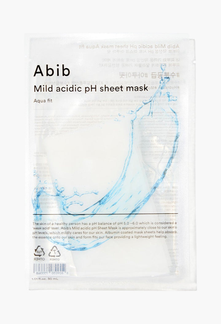 Mild Acidic Ph Sheet Mask Aqua Fit