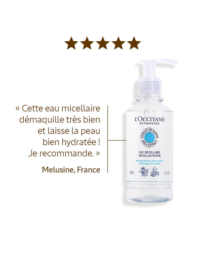 Shea Micellar Facial Water - GLAM MODA