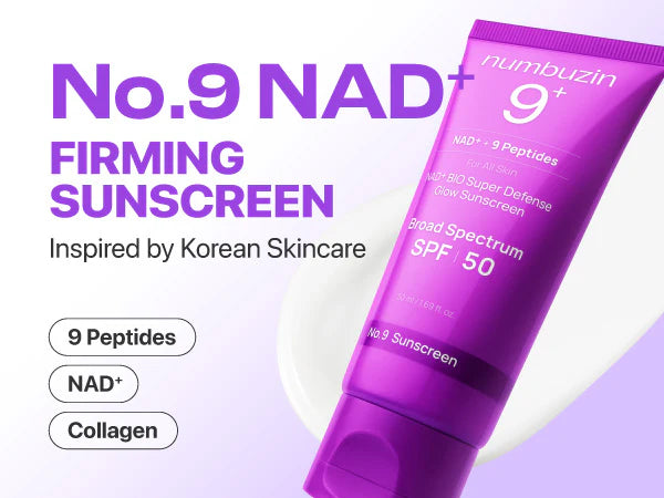 No.9 NAD+ BIO Super Defense Glow Sunscreen - GLAM MODA