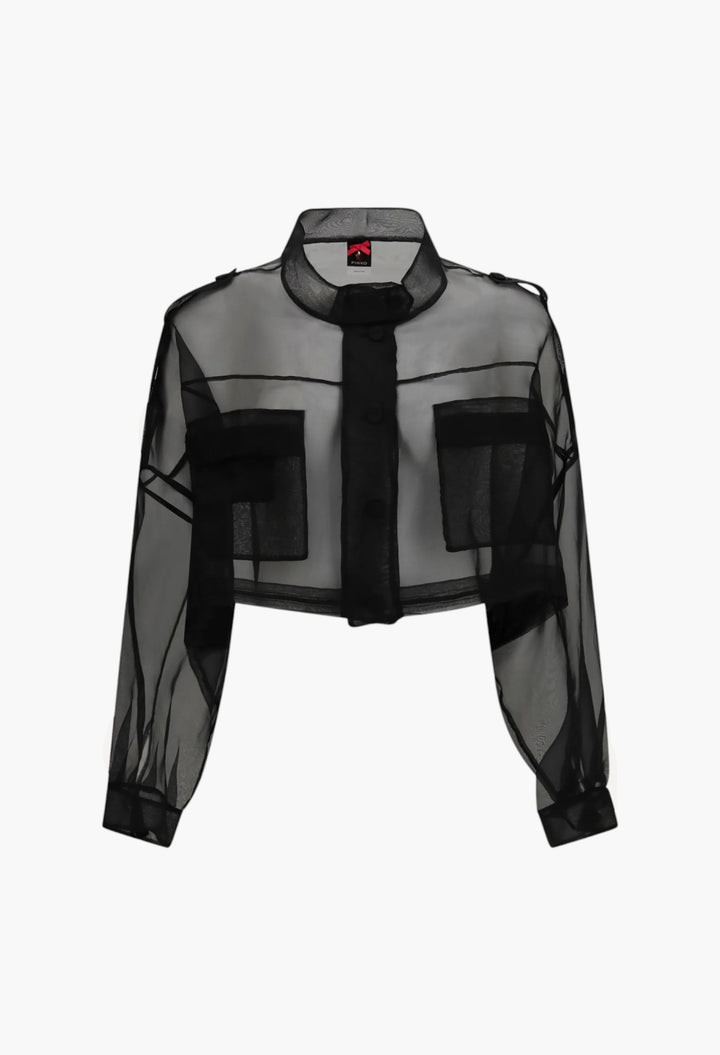 Cropped Jacket with pockets - GLAM MODA