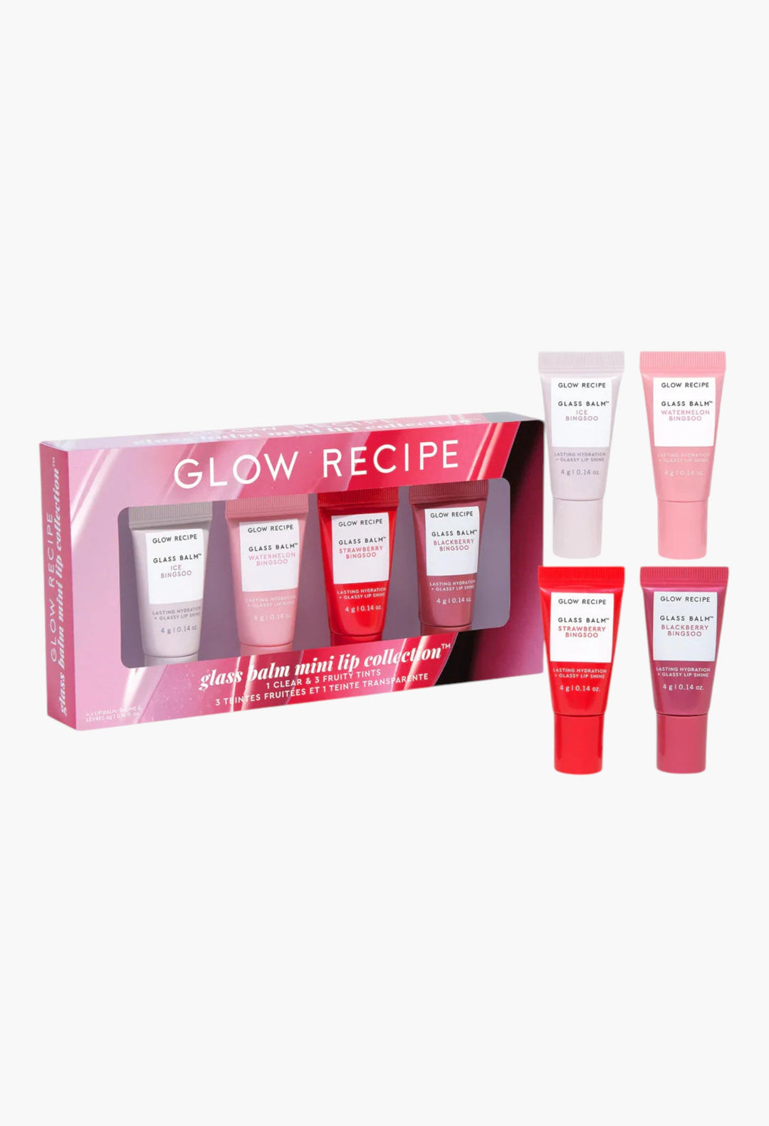 Mini Glass Balm Lip Collection Gift Set - GLAM MODA