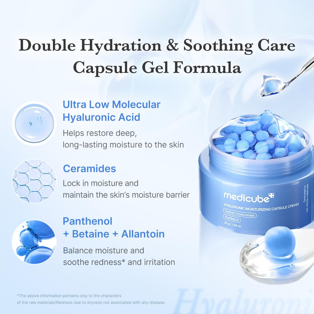 Hyaluronic Moisturizing Capsule Cream - GLAM MODA