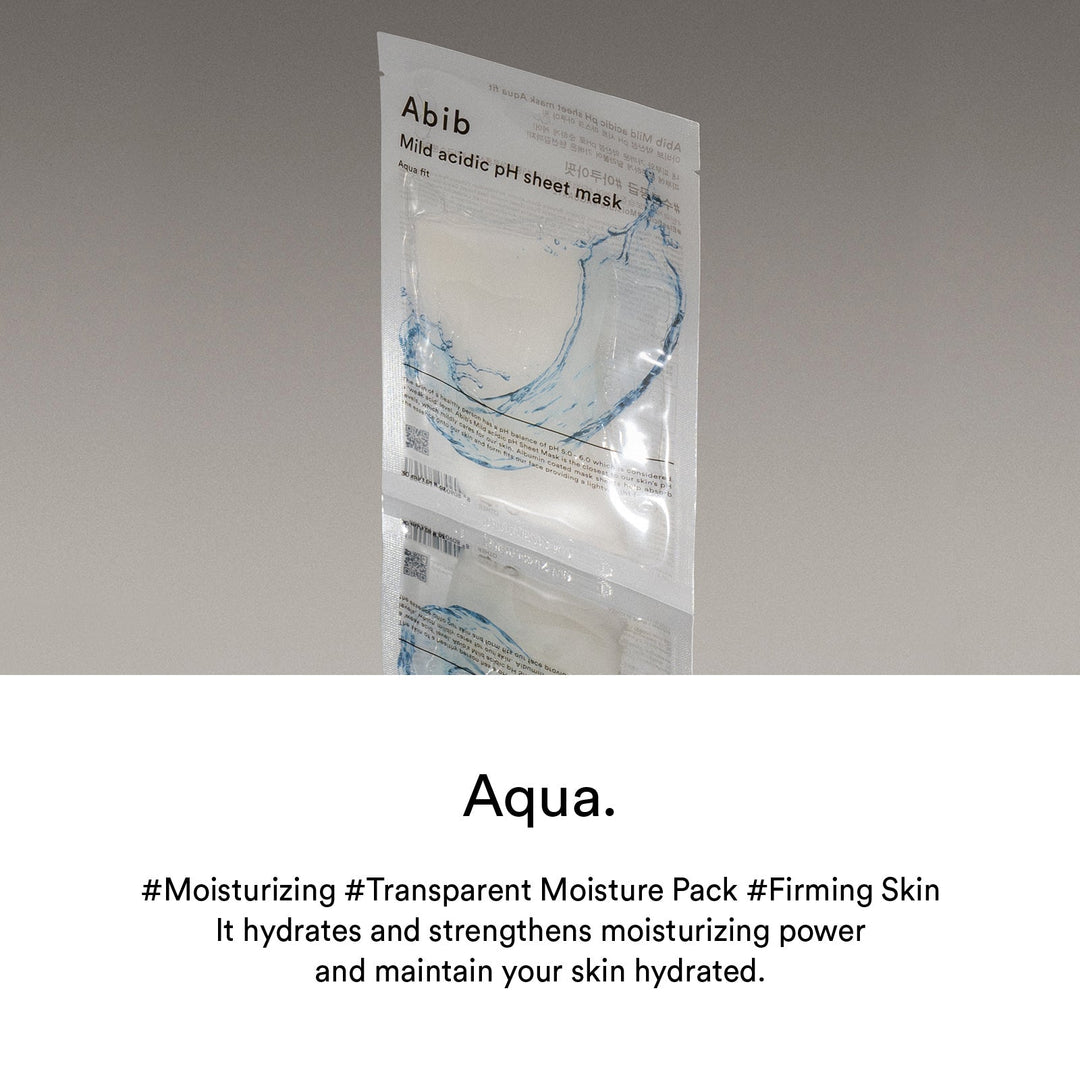 Mild Acidic Ph Sheet Mask Aqua Fit