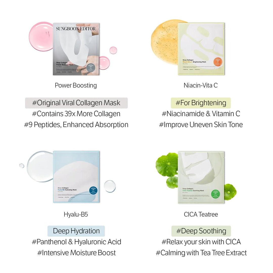 Deep Collagen Hyalu-B5 Hydrating Mask - GLAM MODA