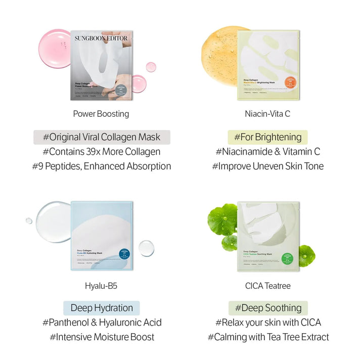 Deep Collagen Hyalu-B5 Hydrating Mask - GLAM MODA