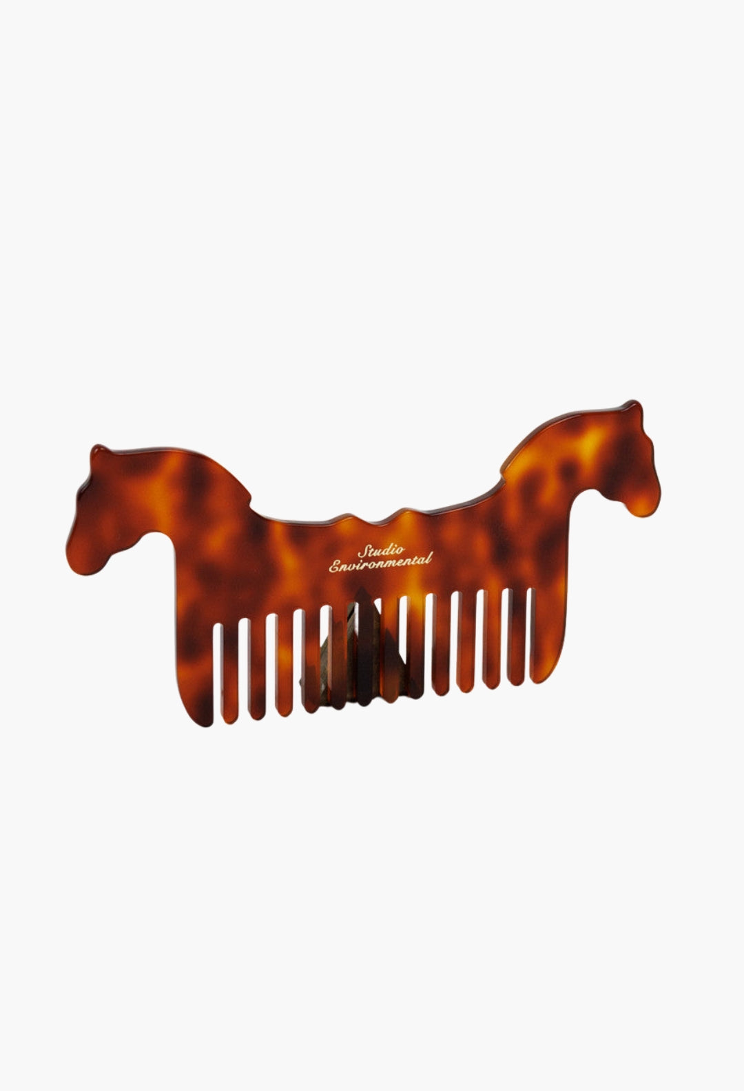 Horse Comb in Tortoise