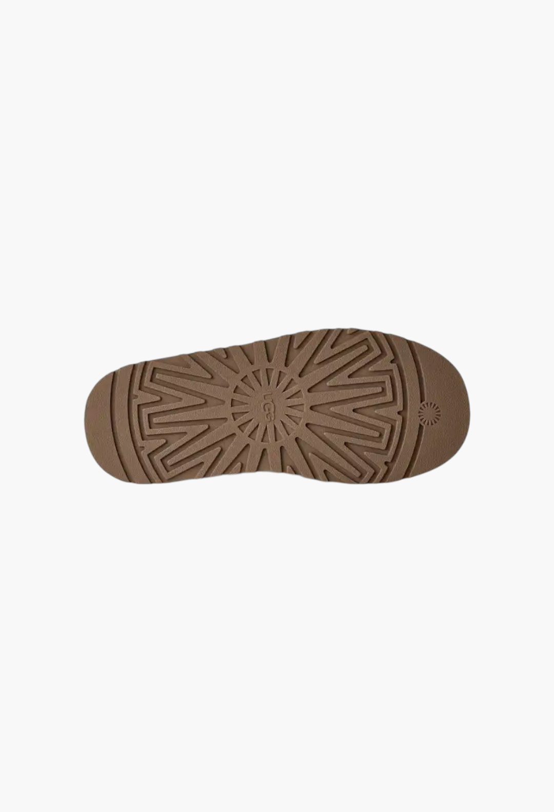 GLAM MODA Heritage Lace-Up Slipper brown sugarcane EVA outsole with signature tread pattern