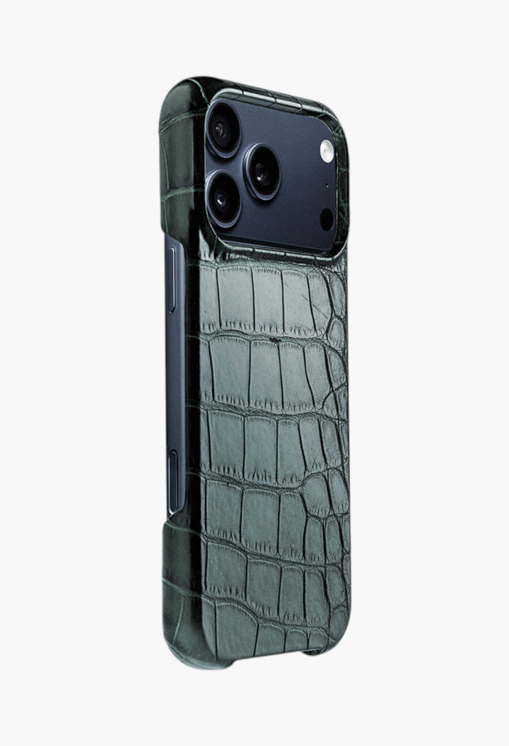 iPhone 17 Pro Classic Case Alligator - GLAM MODA