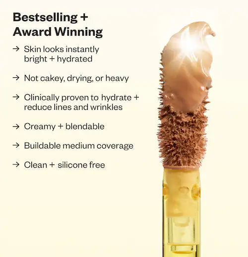 Mini Revealer Super Creamy + Brightening Concealer with Caffeine and Hyaluronic Acid - GLAM MODA