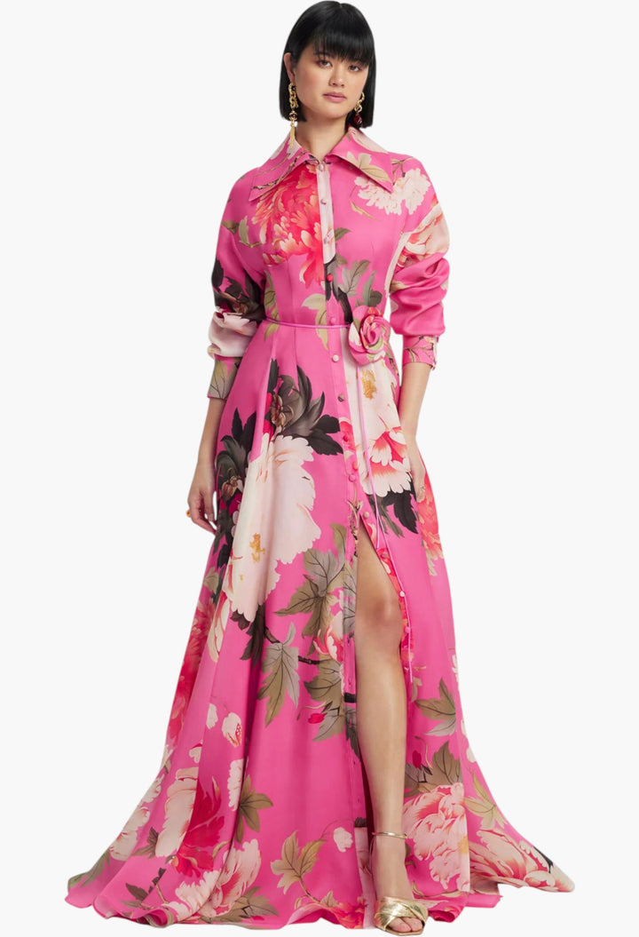 Silk Gown - GLAM MODA