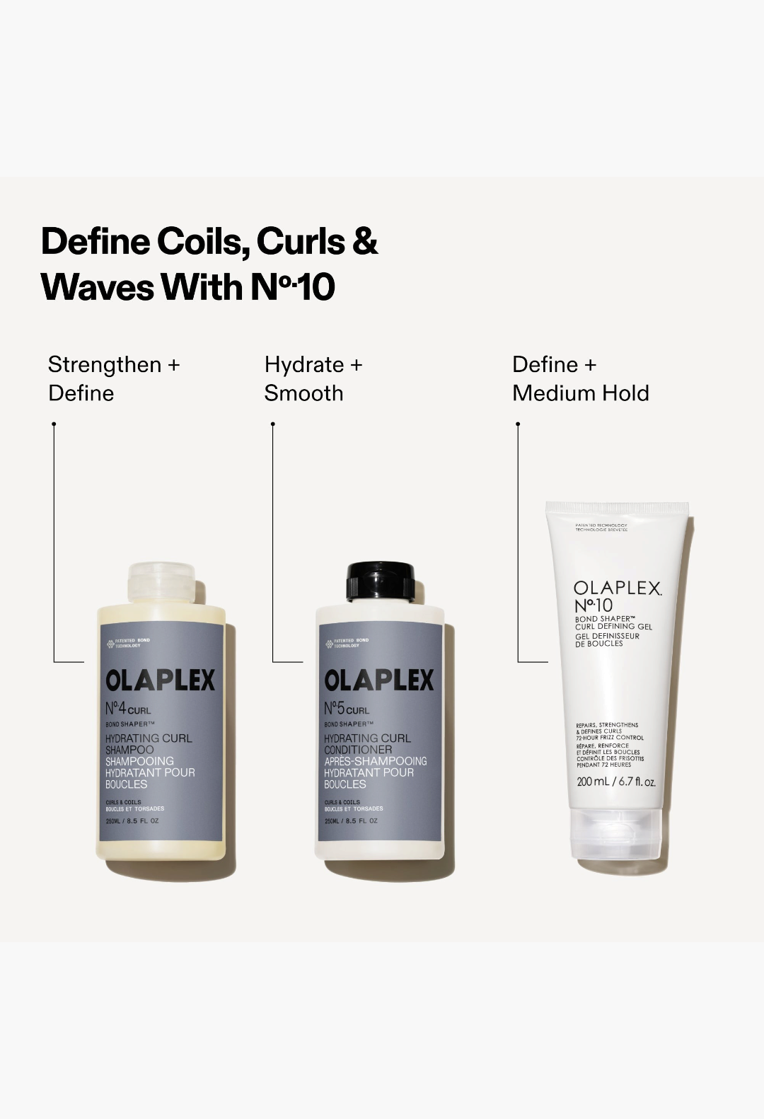 OLAPLEX Nº.4CURL BOND SHAPER™ HYDRATING CURL SHAMPOO FULL SIZE