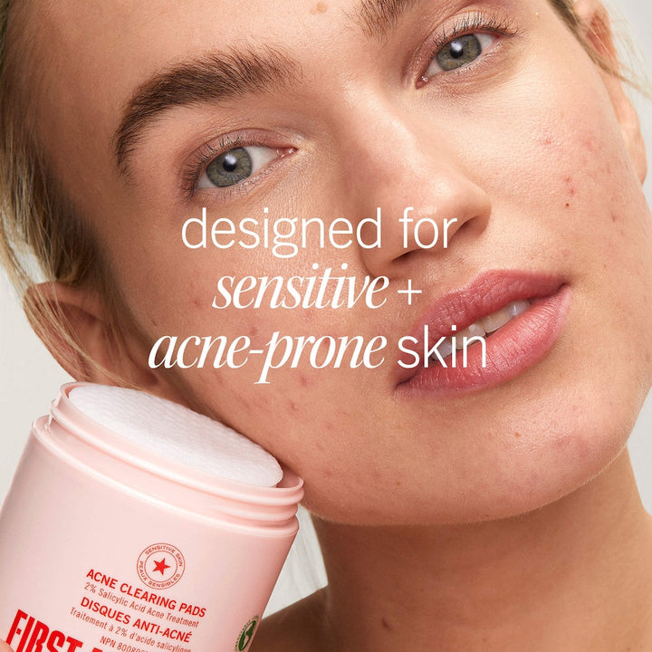 Acne Clearing Pads - 2% Salicylic Acid Acne Treatment - GLAM MODA