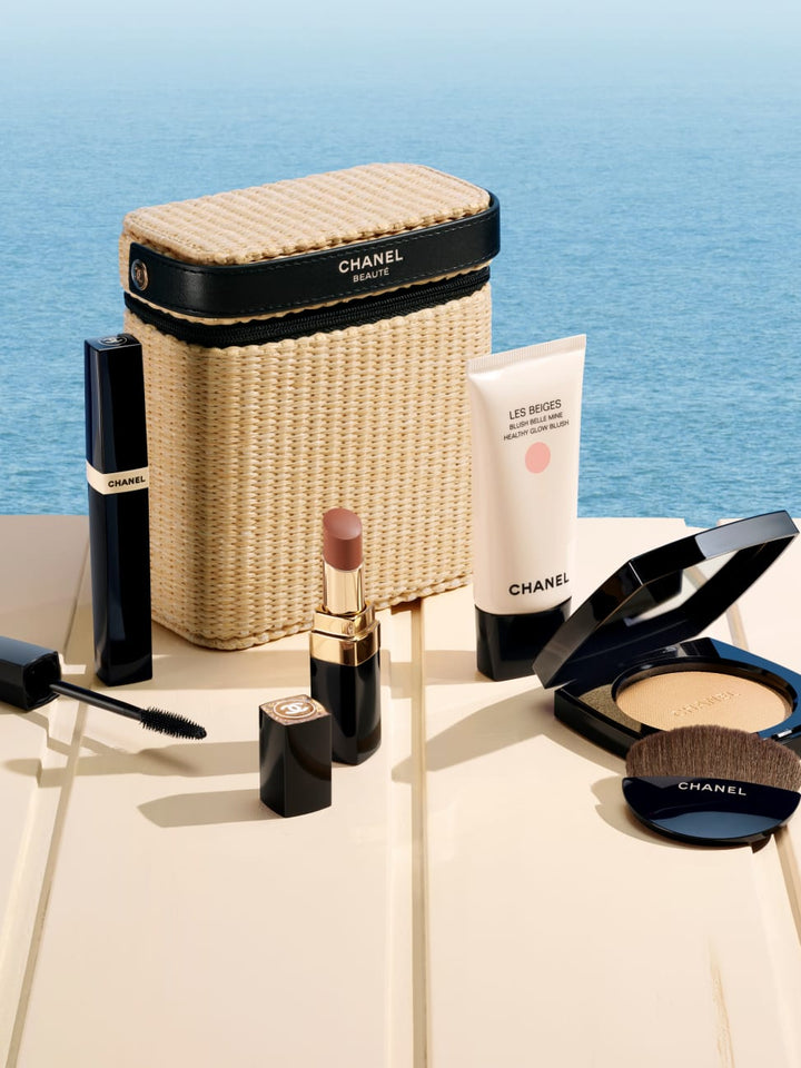 Chanel Pouch Makeup Set Limited 2026 Basket Pouch Summer Collection - Les Beiges Healthy Glow Summer Essentials - GLAM MODA