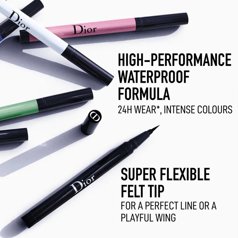 181 - Satin Indigo - Diorshow On Stage Liner Waterproof - GLAM MODA