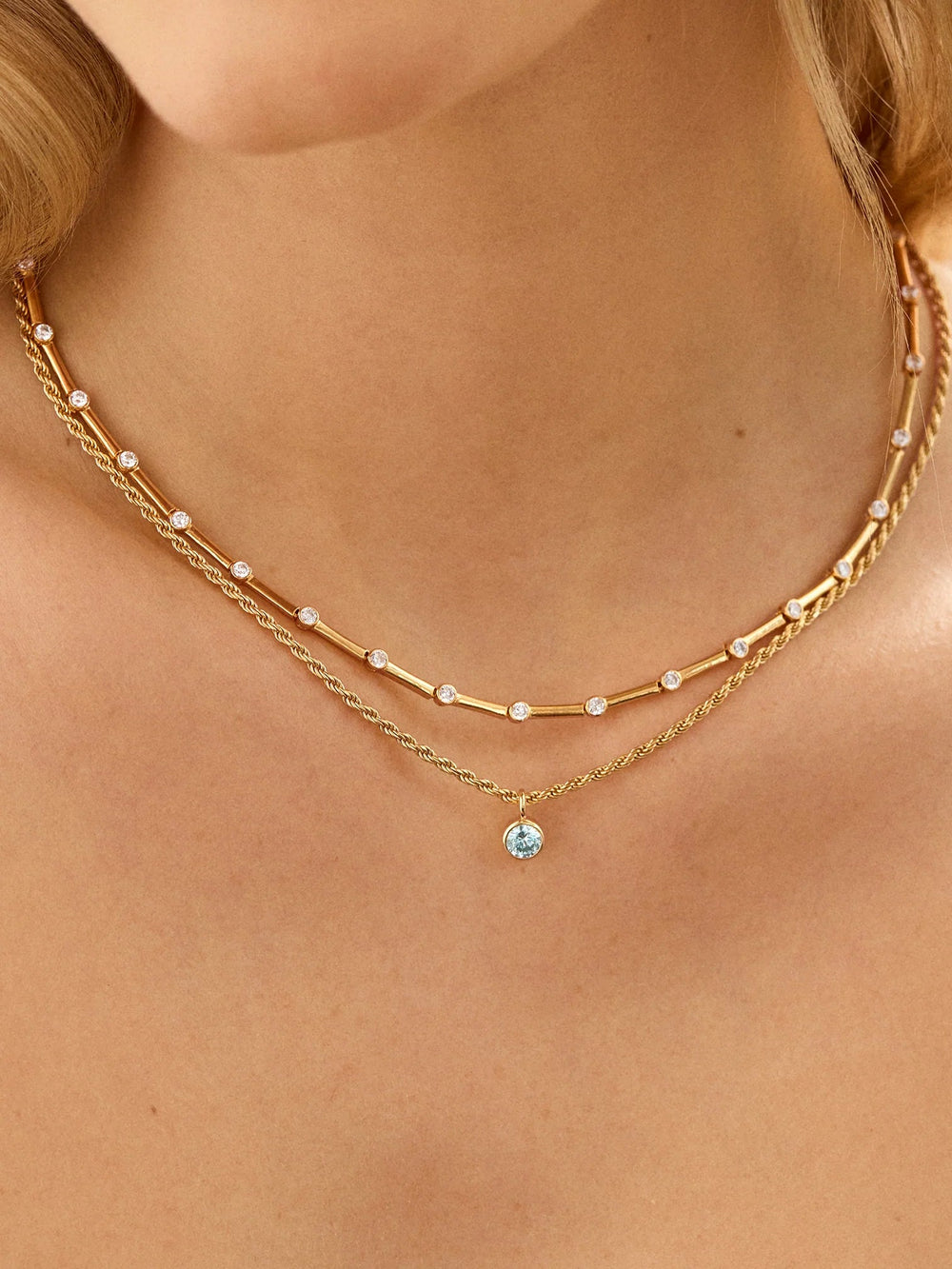 18K Gold Eve Necklace - GLAM MODA
