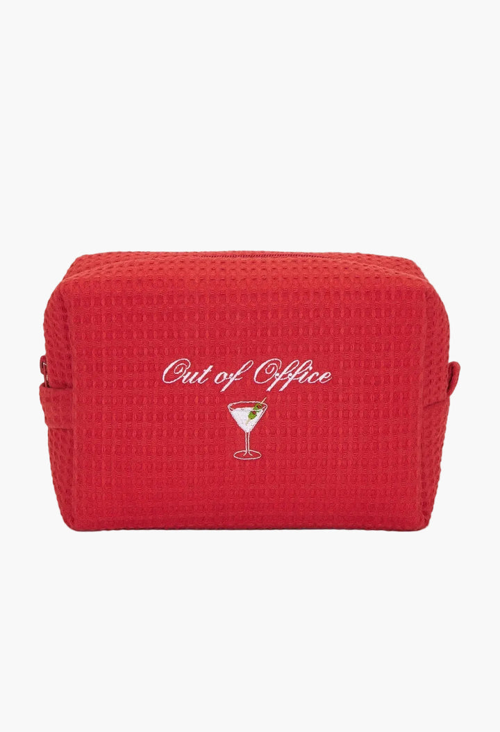 Out Of Office Martini Waffle Pouch