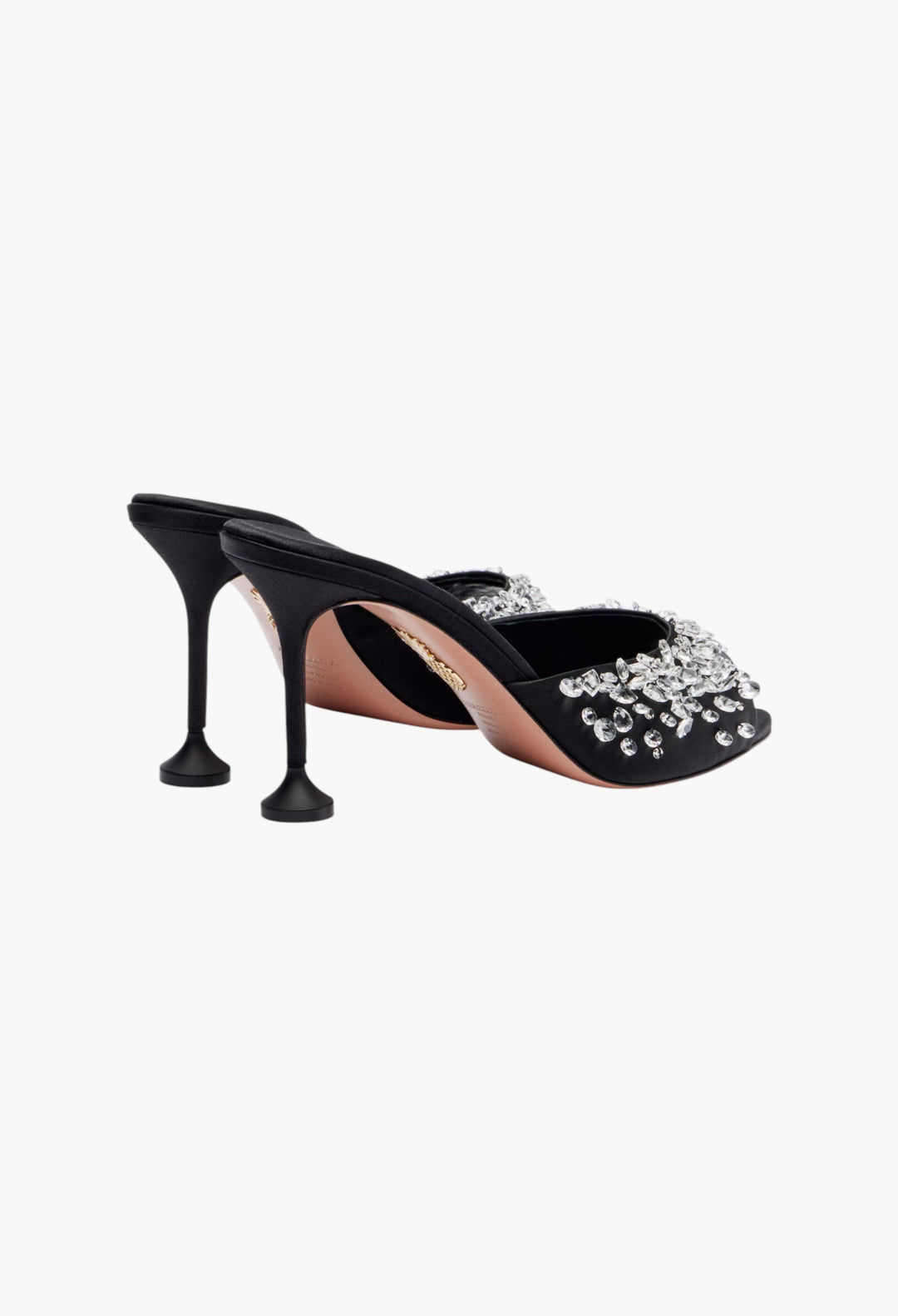 Bisous 85 Embellished Satin Mules - GLAM MODA