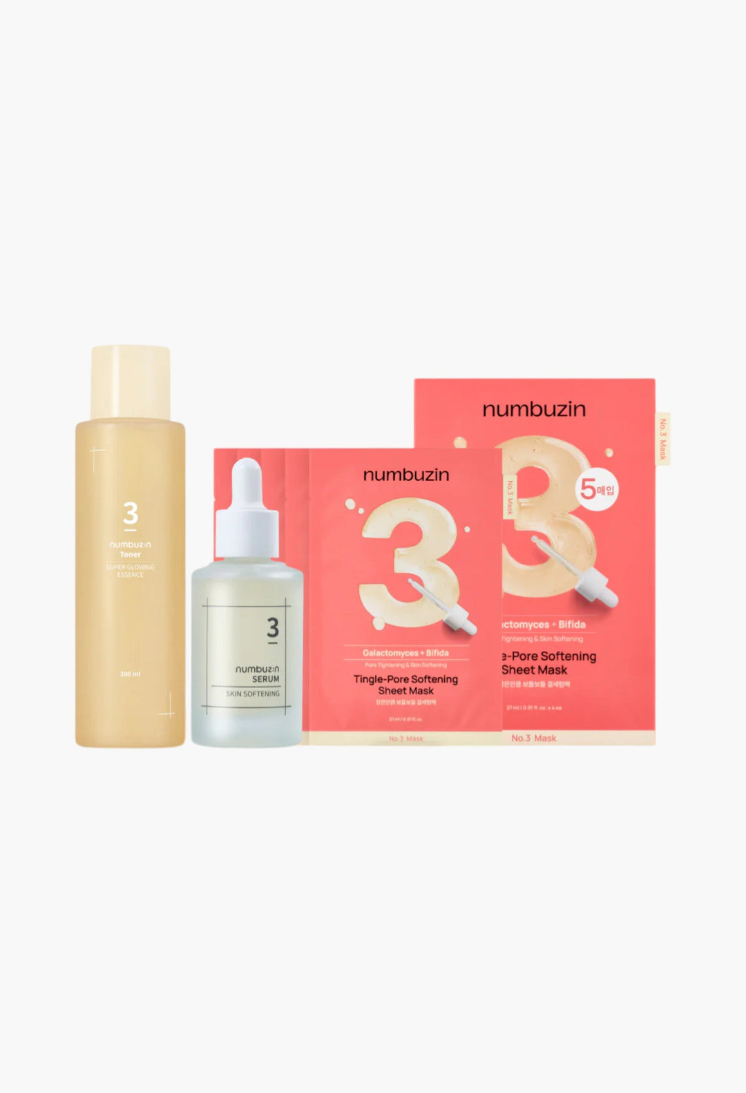 No.3 Pore Care 3 Step Routine Set - GLAM MODA