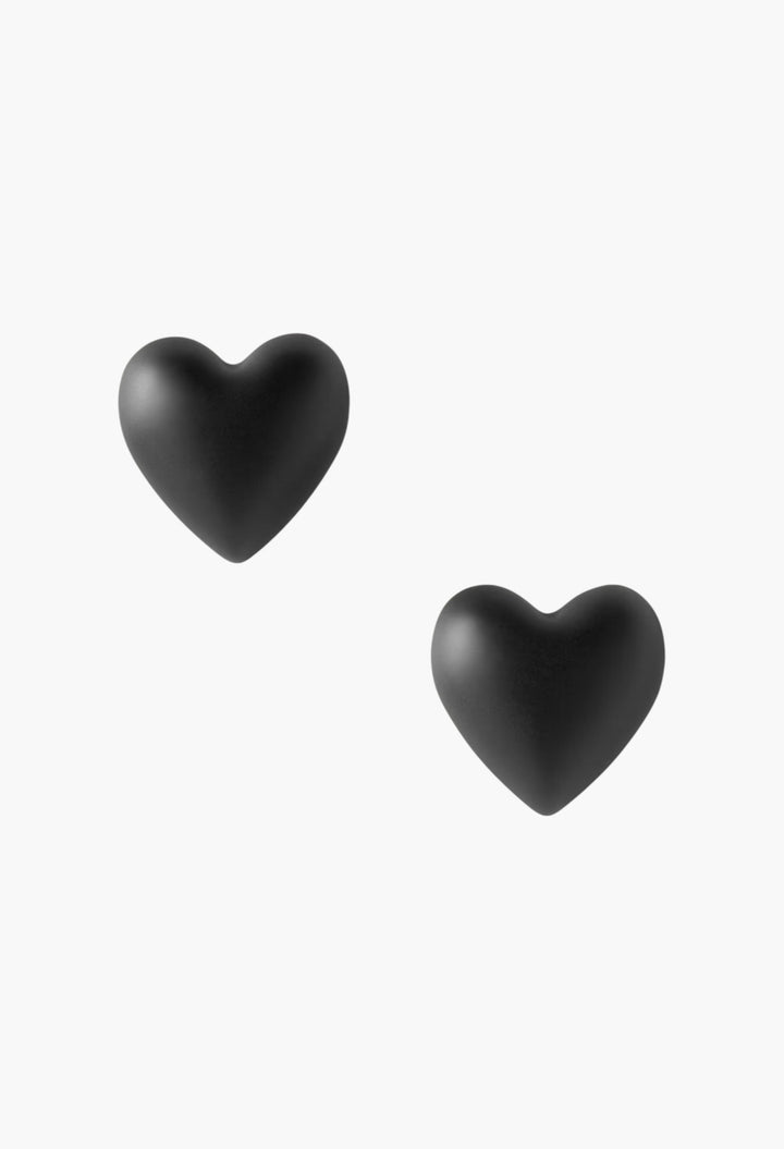 The Puffy Heart Earrings - GLAM MODA