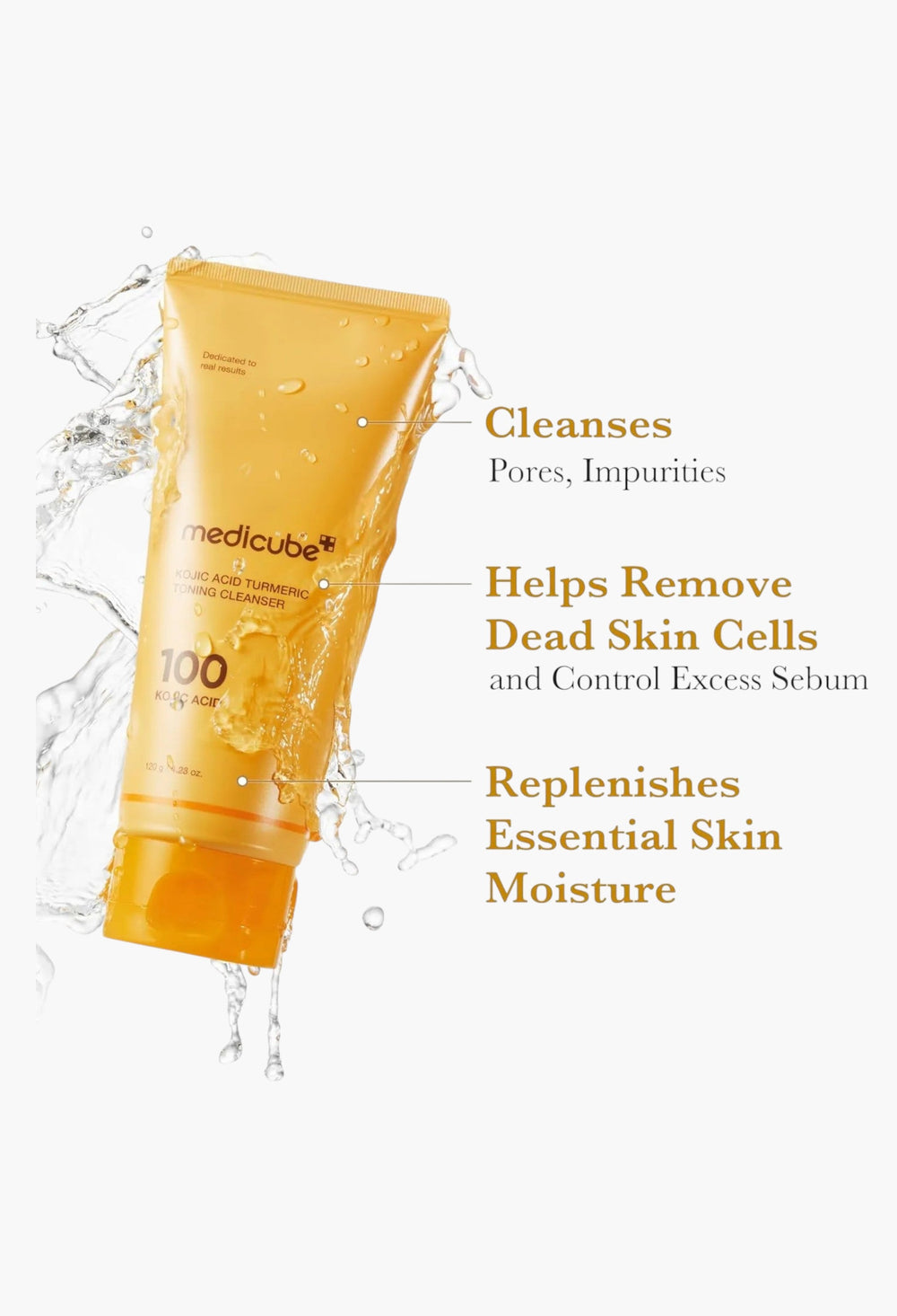 Kojic Acid Turmeric Toning Cleanser - GLAM MODA