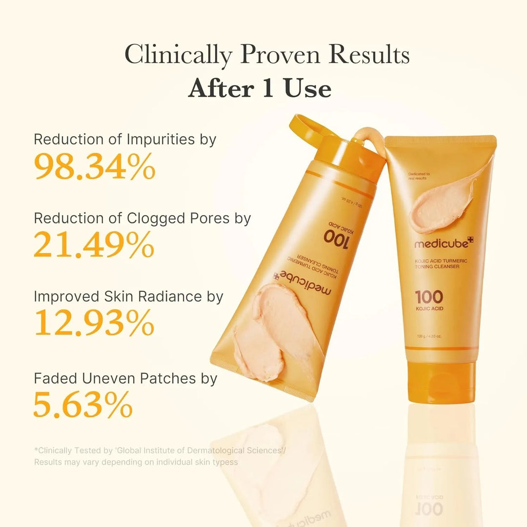 Kojic Acid Turmeric Toning Cleanser - GLAM MODA