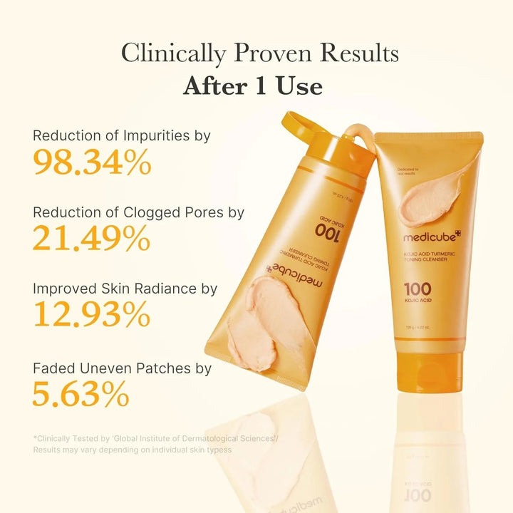 Kojic Acid Turmeric Toning Cleanser - GLAM MODA