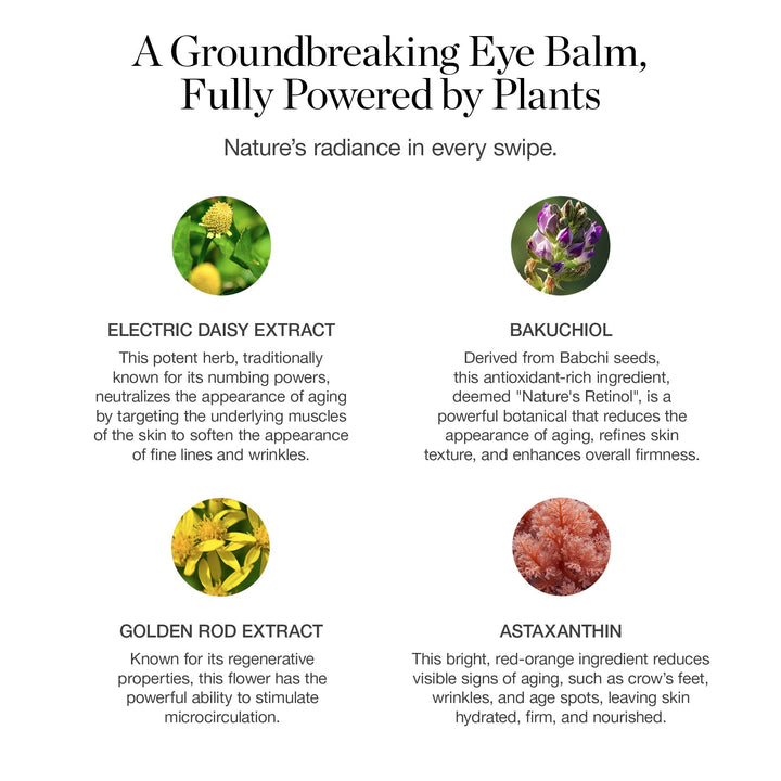 Brightening Botanical Eye Balm - Multi-Perfecting Natural Retinol Cream