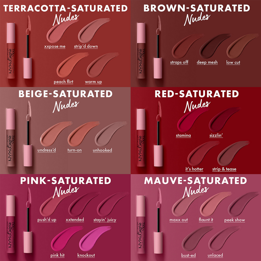 Lip Lingerie XXL Long-Lasting Matte Liquid Lipstick - GLAM MODA