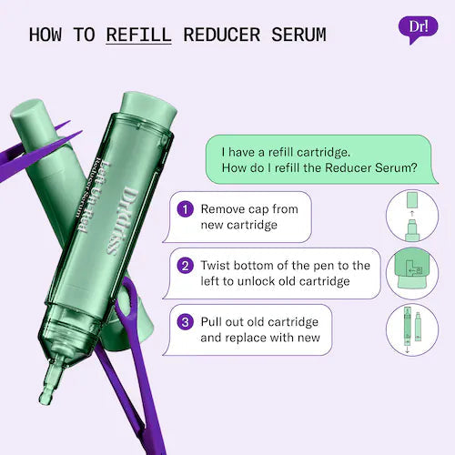 Left Un-Red Reducer Face Serum for Redness and Blemish Prone Skin - GLAM MODA