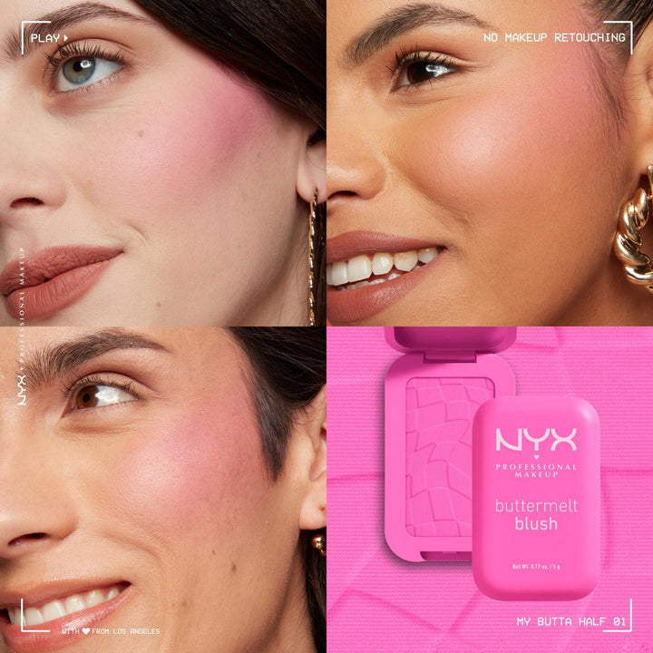 Buttermelt Pressed Powder Blush - GLAM MODA