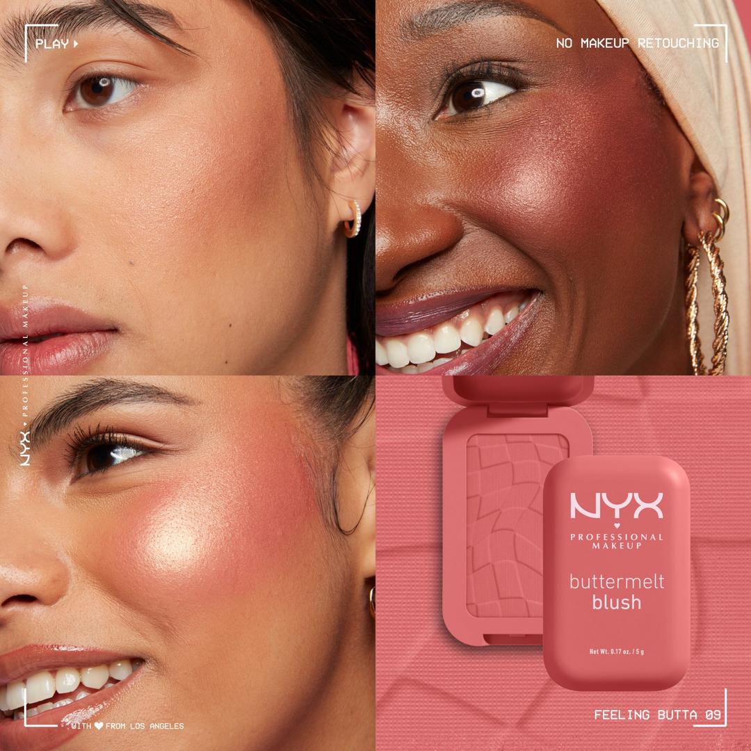 Buttermelt Pressed Powder Blush - GLAM MODA