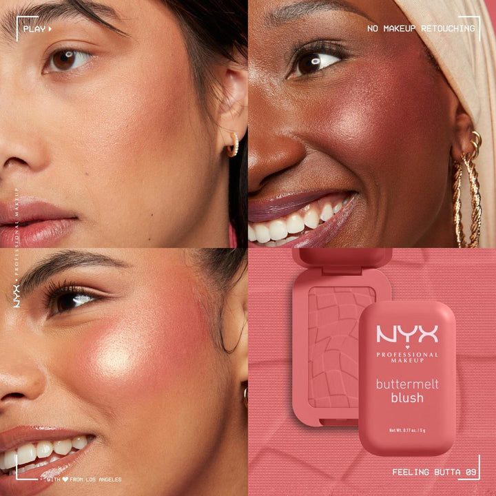 Buttermelt Pressed Powder Blush - GLAM MODA