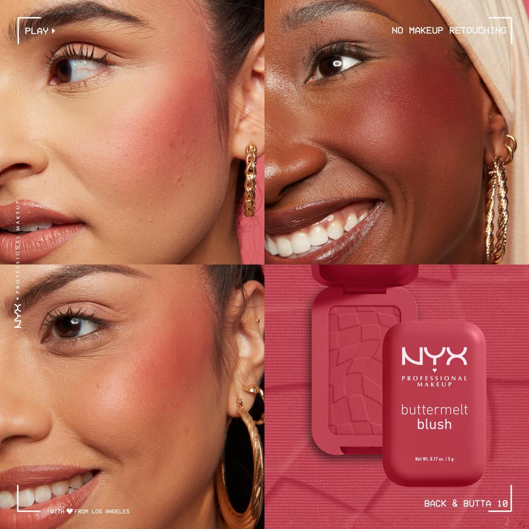 Buttermelt Pressed Powder Blush - GLAM MODA