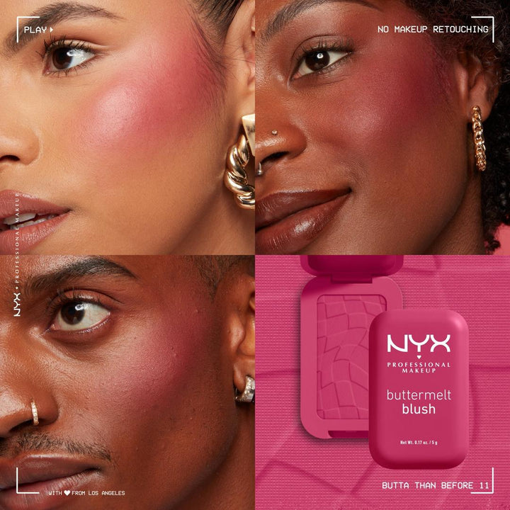 Buttermelt Pressed Powder Blush - GLAM MODA