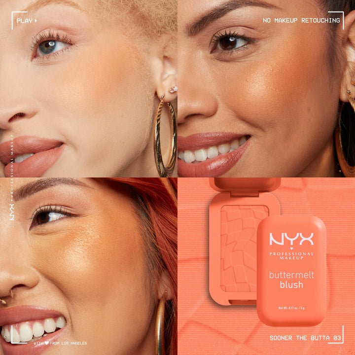 Buttermelt Pressed Powder Blush - GLAM MODA