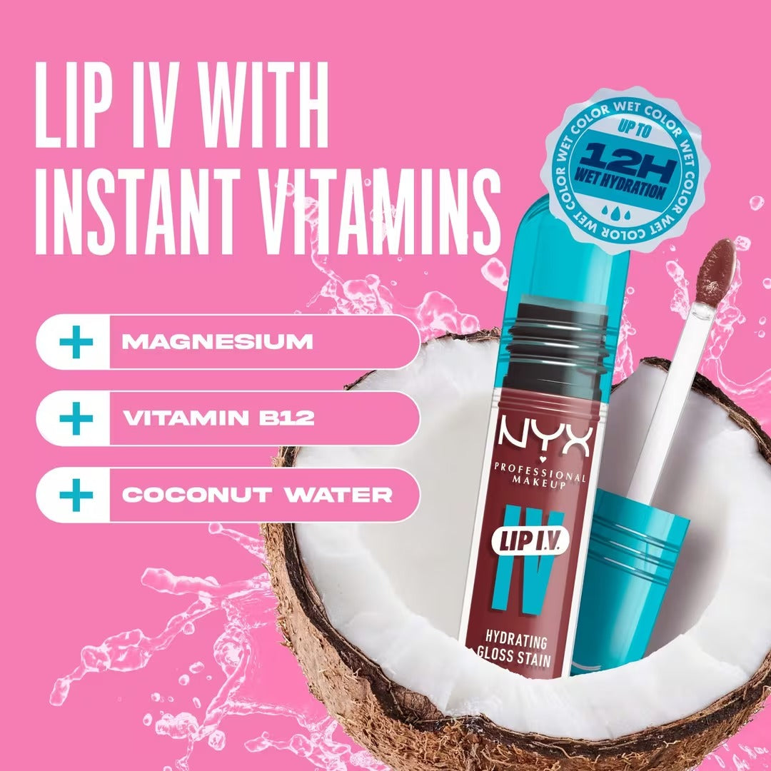 Lip I.V. Hydrating Lip Gloss Stain - GLAM MODA