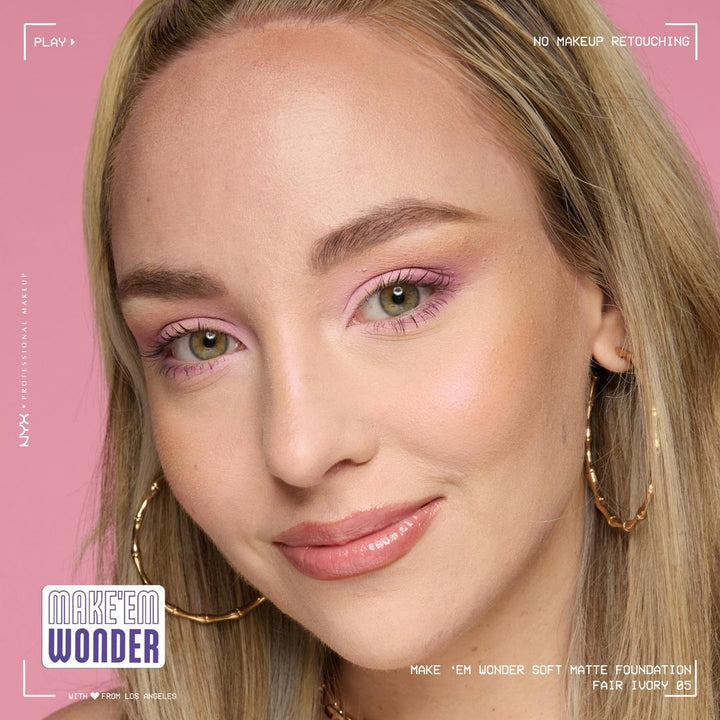 Make 'EM Wonder, 24H Soft Matte Foundation - GLAM MODA