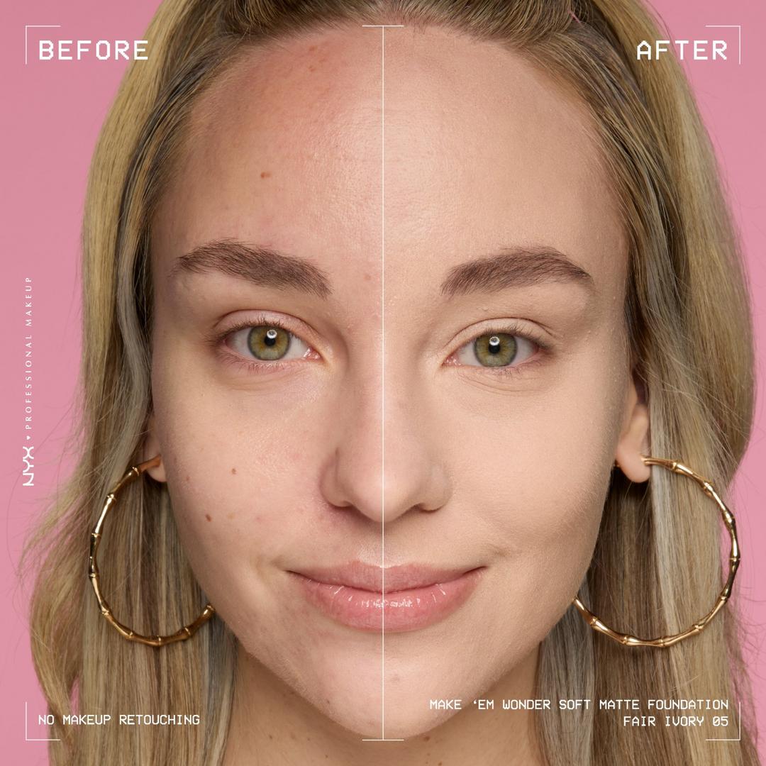 Make 'EM Wonder, 24H Soft Matte Foundation - GLAM MODA