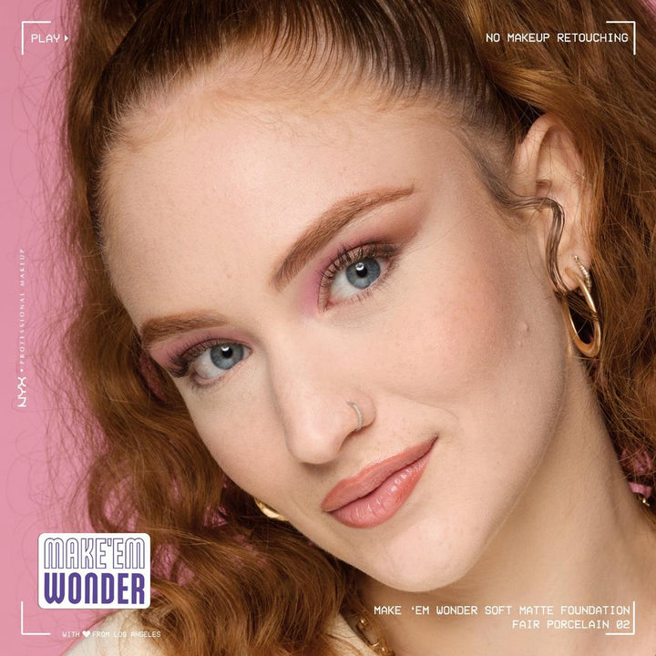 Make 'EM Wonder, 24H Soft Matte Foundation - GLAM MODA