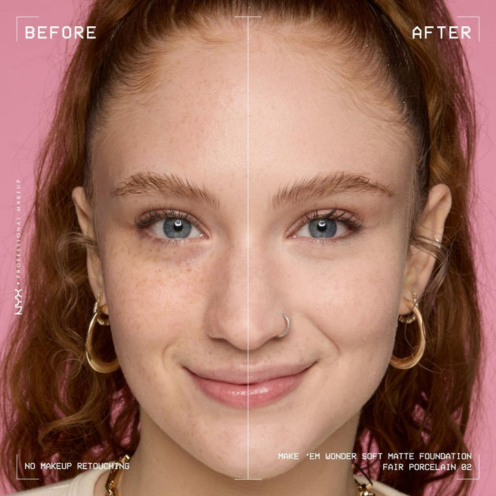 Make 'EM Wonder, 24H Soft Matte Foundation - GLAM MODA