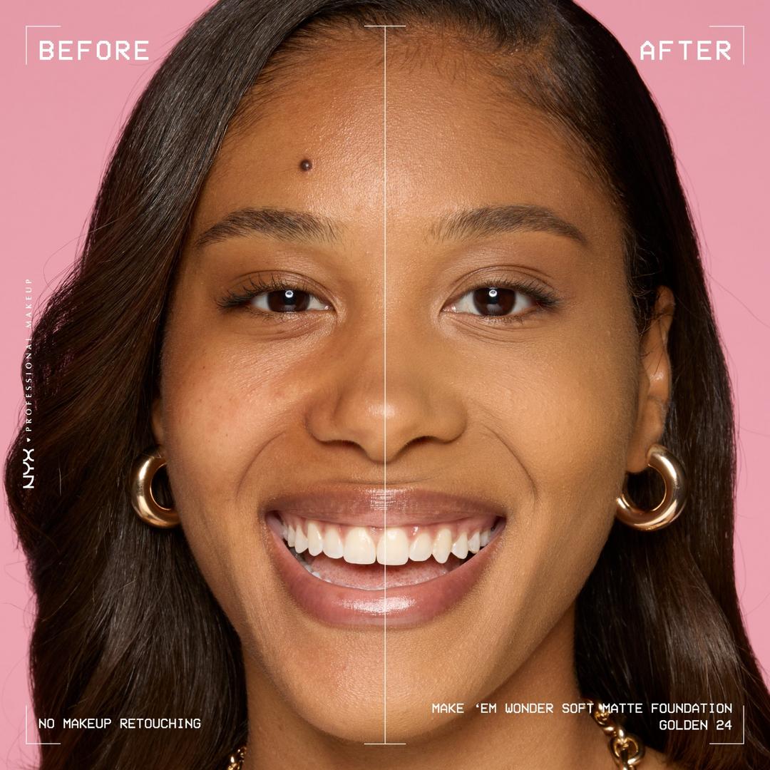 Make 'EM Wonder, 24H Soft Matte Foundation - GLAM MODA