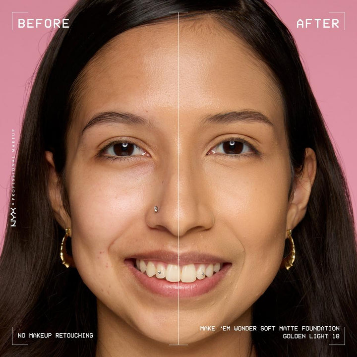 Make 'EM Wonder, 24H Soft Matte Foundation - GLAM MODA