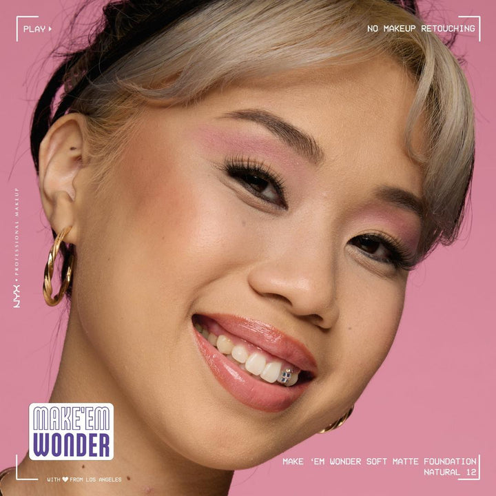 Make 'EM Wonder, 24H Soft Matte Foundation - GLAM MODA