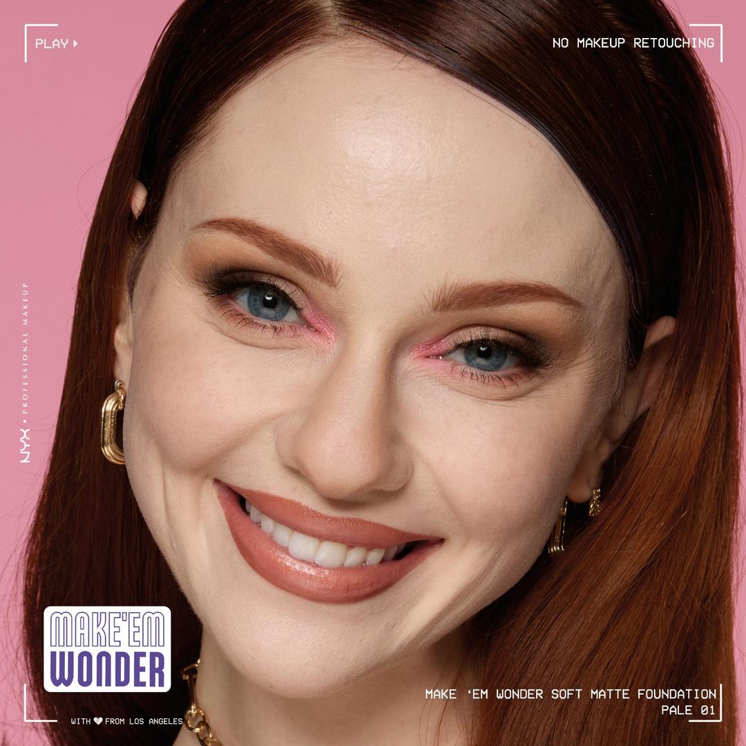Make 'EM Wonder, 24H Soft Matte Foundation - GLAM MODA