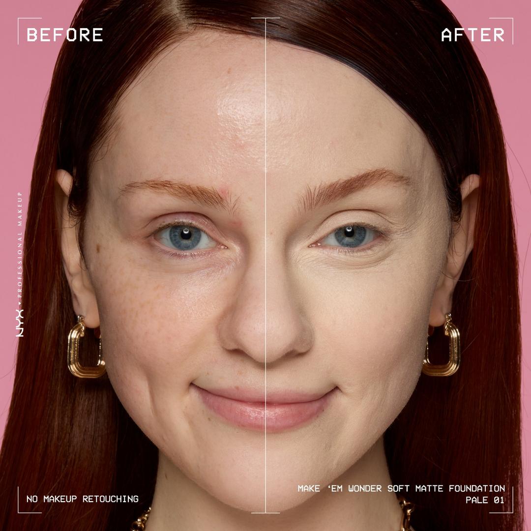 Make 'EM Wonder, 24H Soft Matte Foundation - GLAM MODA