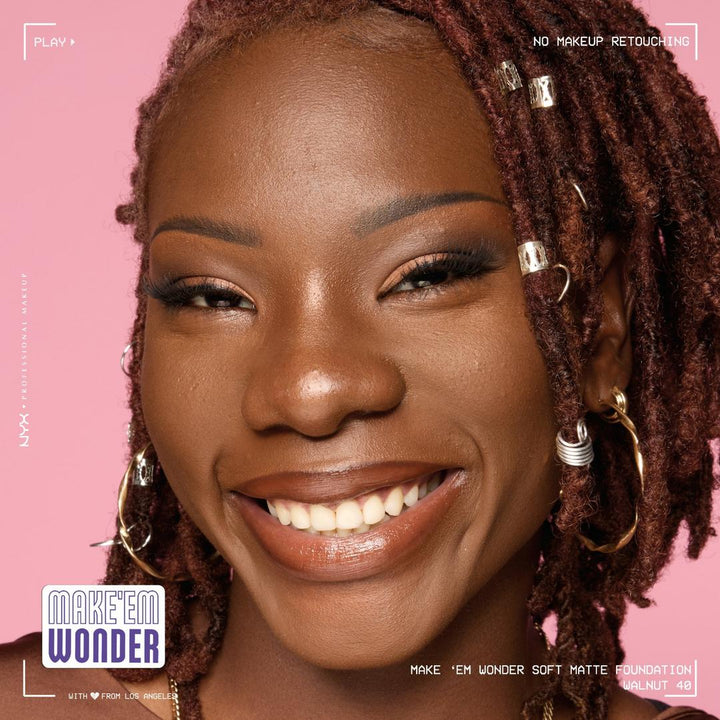 Make 'EM Wonder, 24H Soft Matte Foundation - GLAM MODA