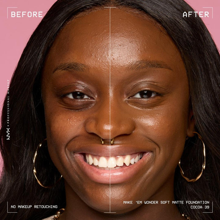 Make 'EM Wonder, 24H Soft Matte Foundation - GLAM MODA