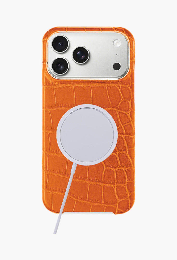 iPhone 17 Pro Classic Case Alligator - GLAM MODA