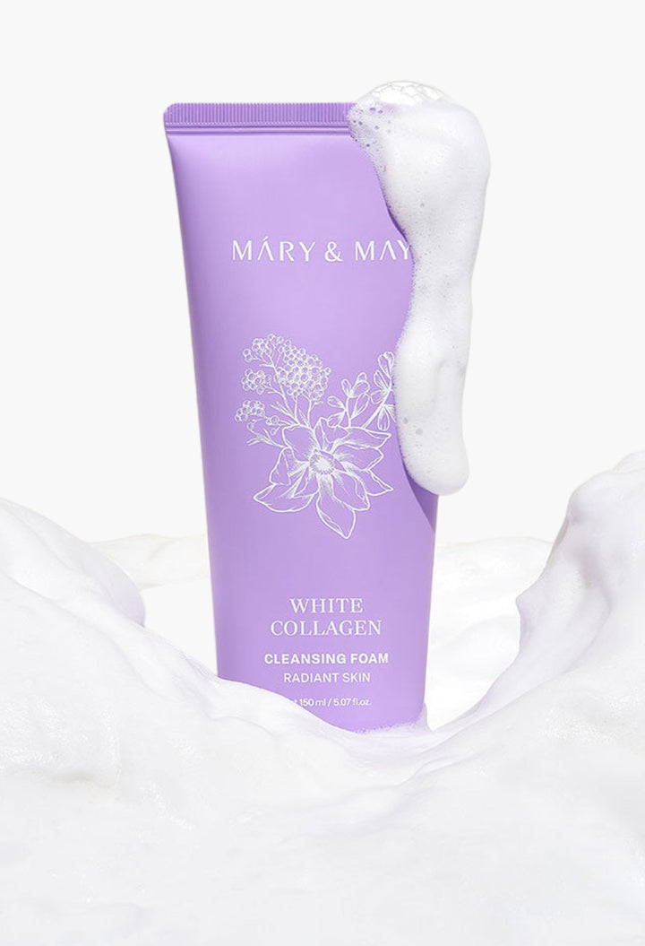 White Collagen Cleansing Foam