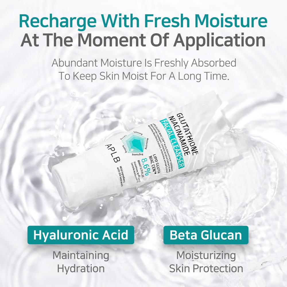 Glutathione Niacinamide Facial Cleanser